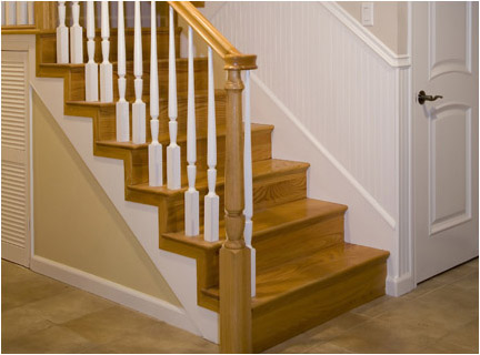 Custom Hardwood Hand Rails Custom Hardwood Hand Rails